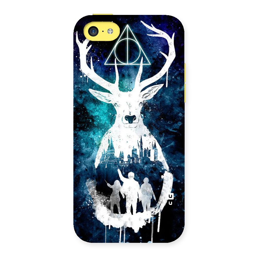 White Deer Back Case for iPhone 5C