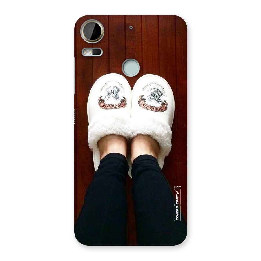 White Feets Back Case for Desire 10 Pro
