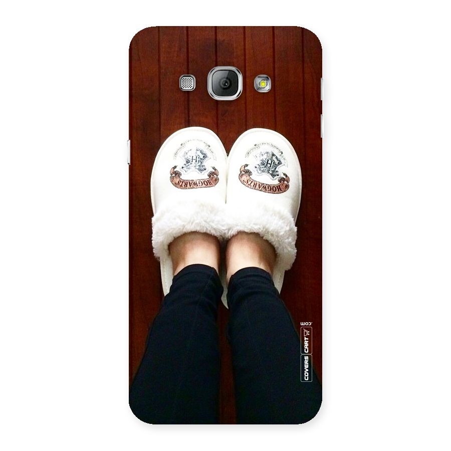 White Feets Back Case for Galaxy A8
