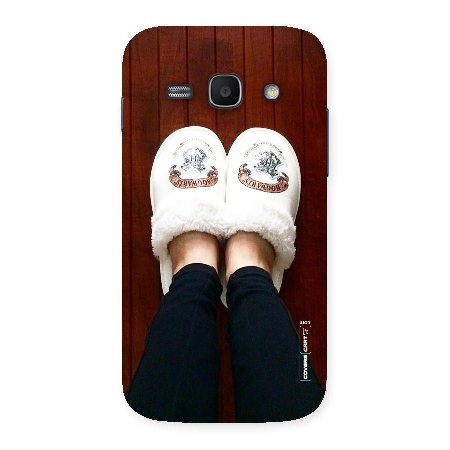 White Feets Back Case for Galaxy Ace 3