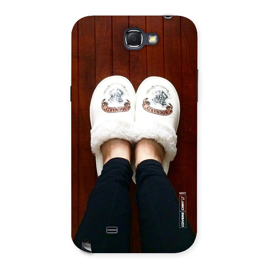 White Feets Back Case for Galaxy Note 2