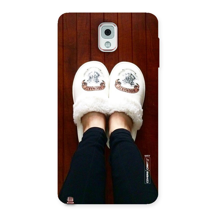 White Feets Back Case for Galaxy Note 3
