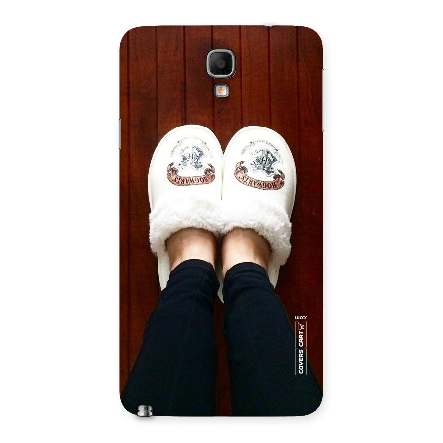 White Feets Back Case for Galaxy Note 3 Neo