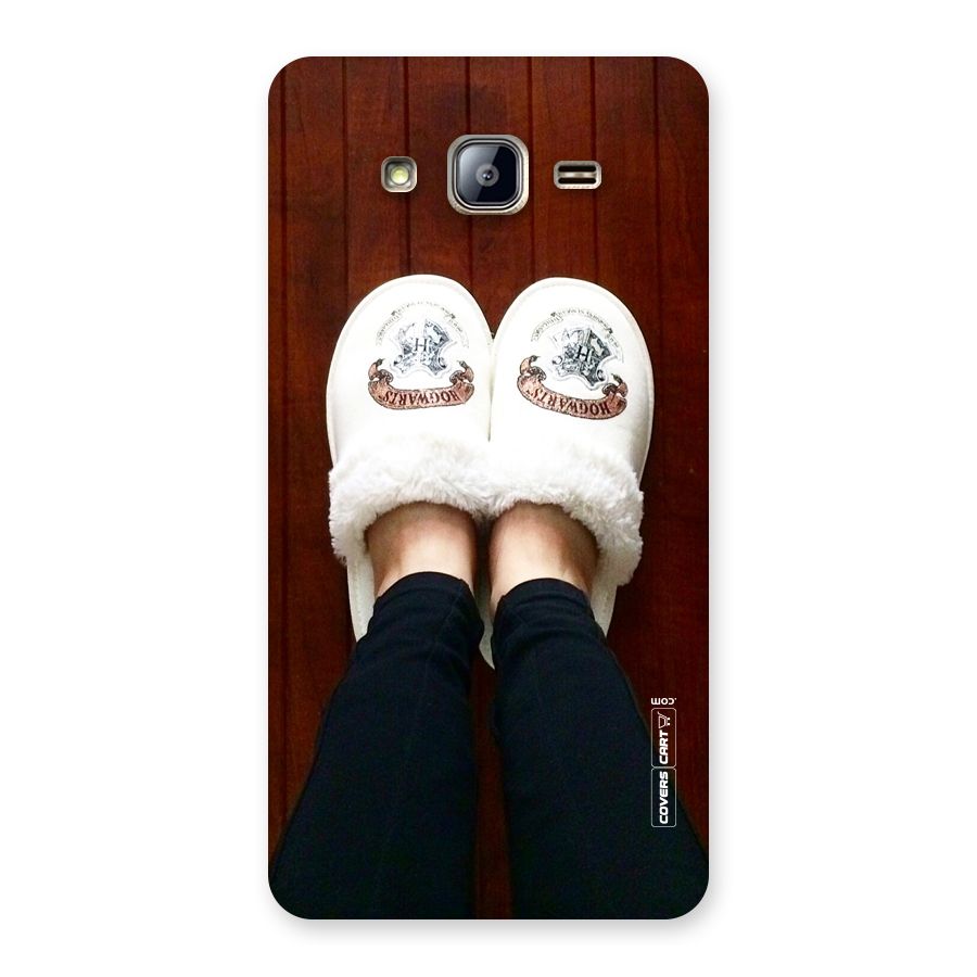 White Feets Back Case for Galaxy On5