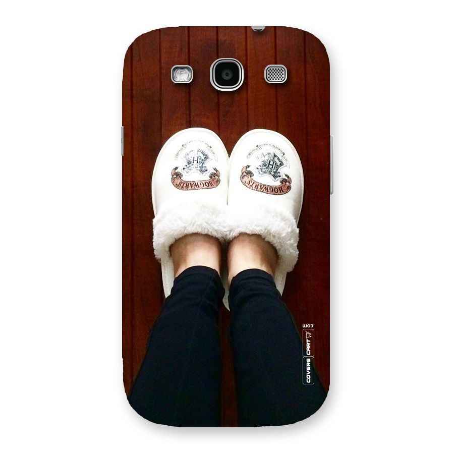 White Feets Back Case for Galaxy S3