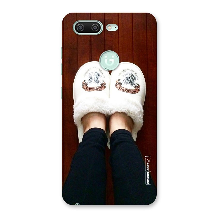 White Feets Back Case for Gionee S10
