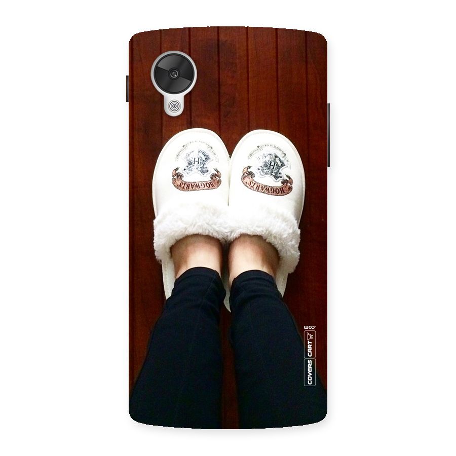 White Feets Back Case for Google Nexsus 5