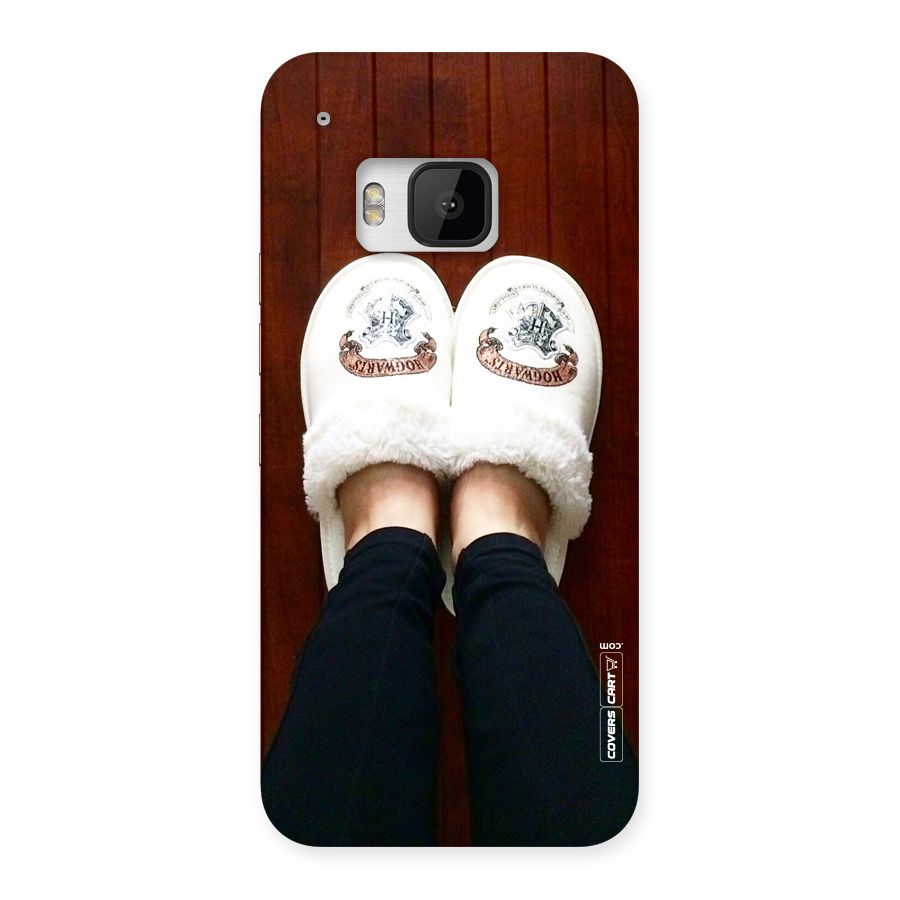White Feets Back Case for HTC One M9