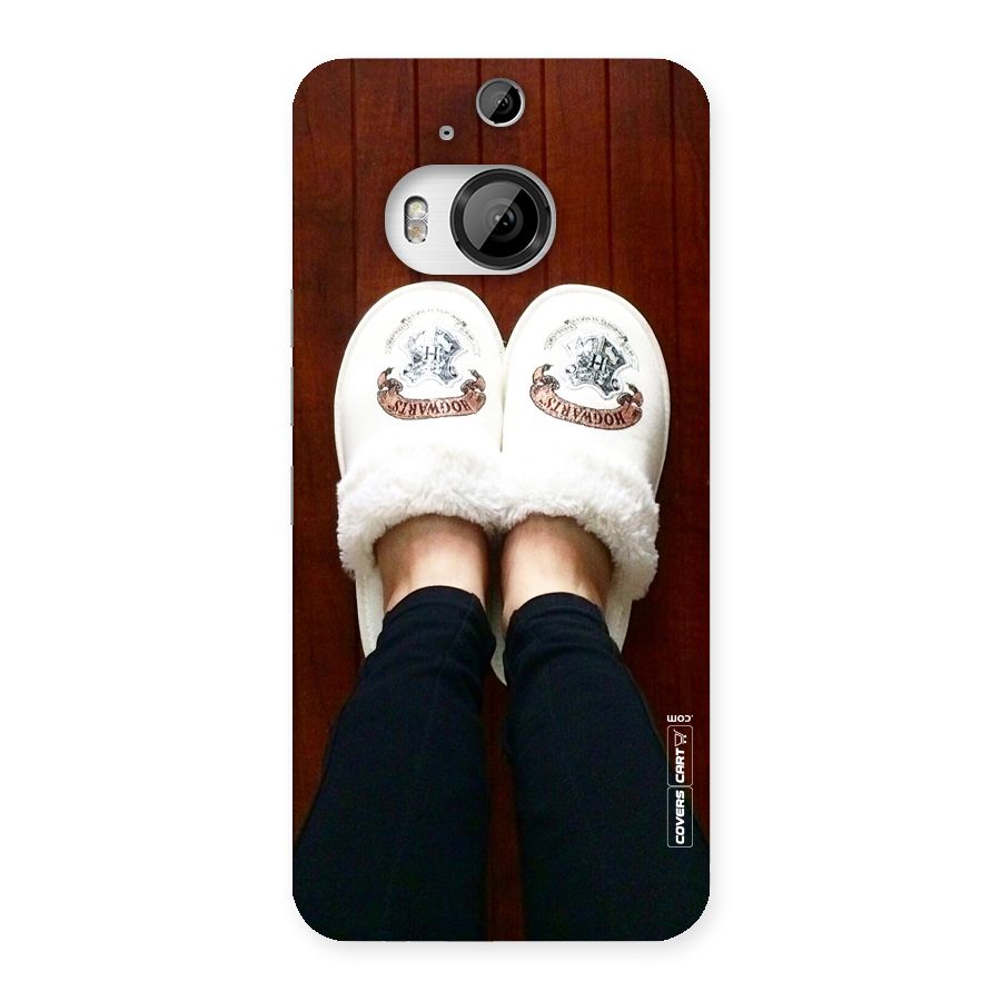 White Feets Back Case for HTC One M9 Plus