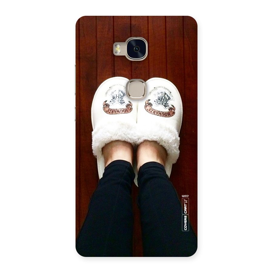 White Feets Back Case for Huawei Honor 5X
