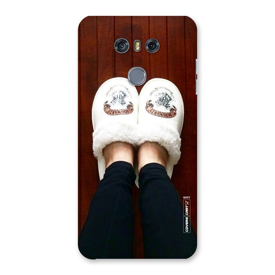 White Feets Back Case for LG G6