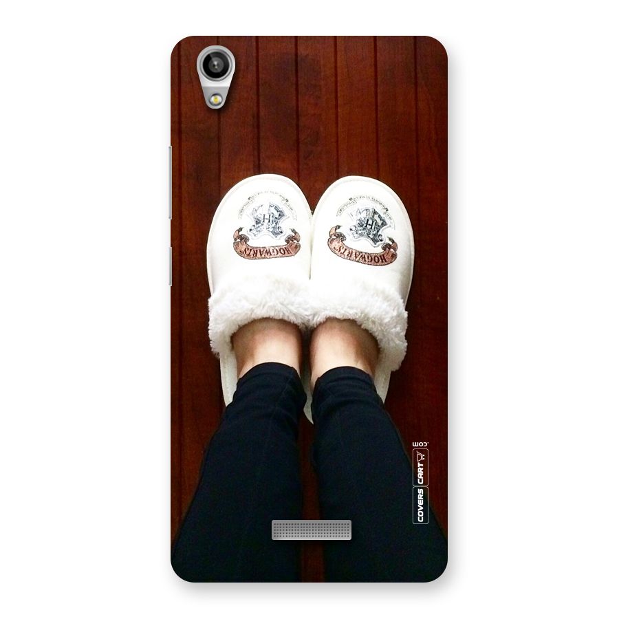 White Feets Back Case for Lava-Pixel-V1