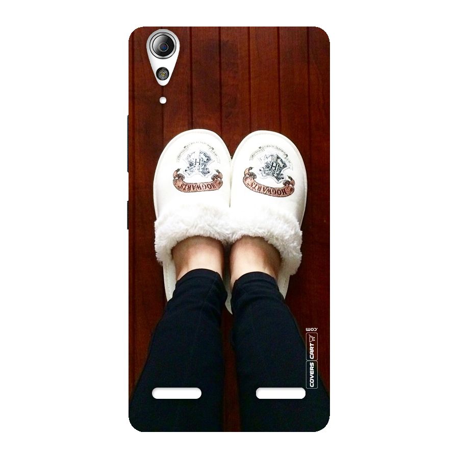 White Feets Back Case for Lenovo A6000