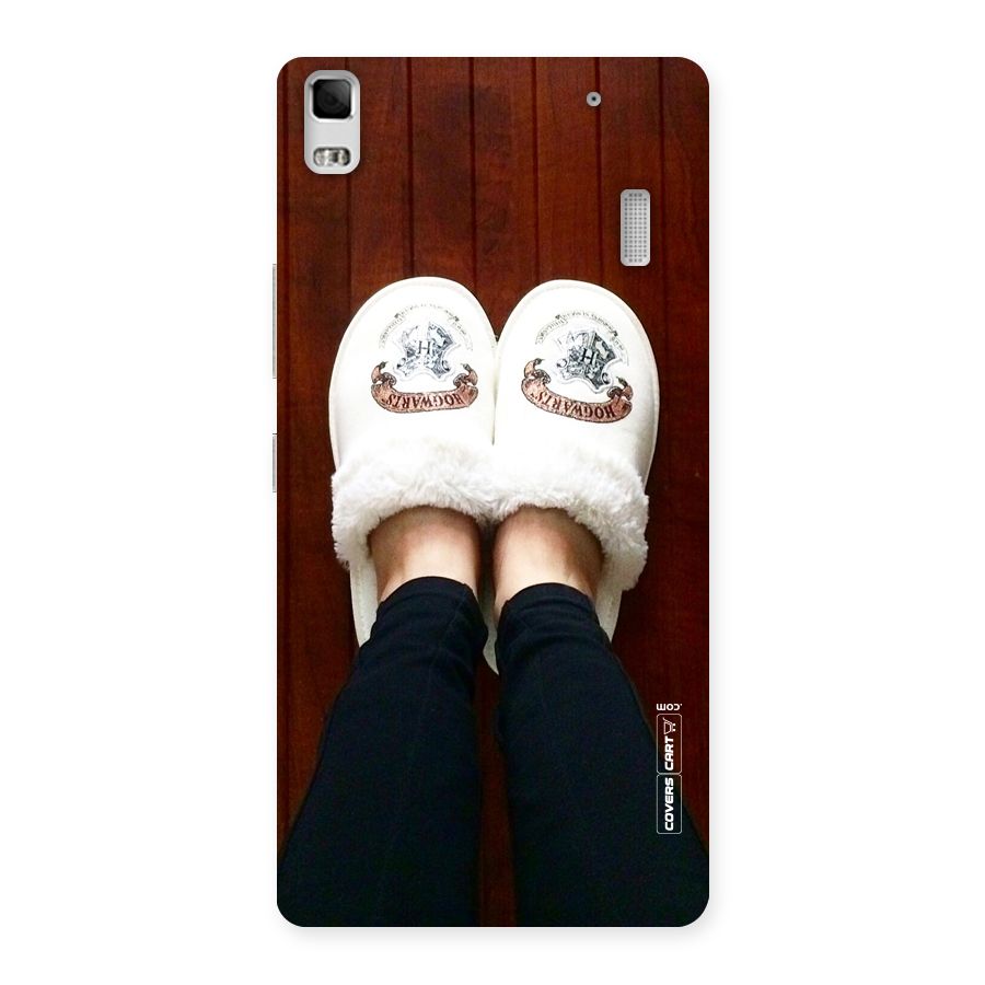 White Feets Back Case for Lenovo A7000