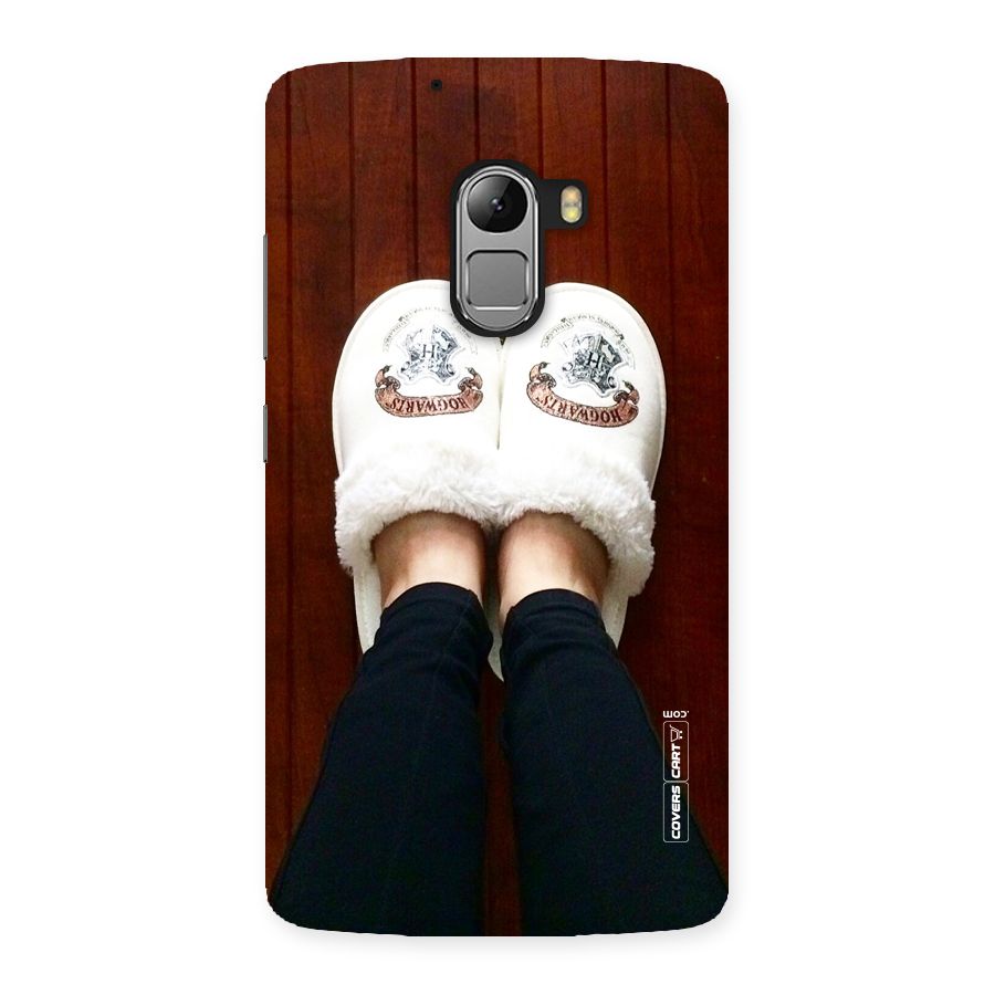 White Feets Back Case for Lenovo K4 Note