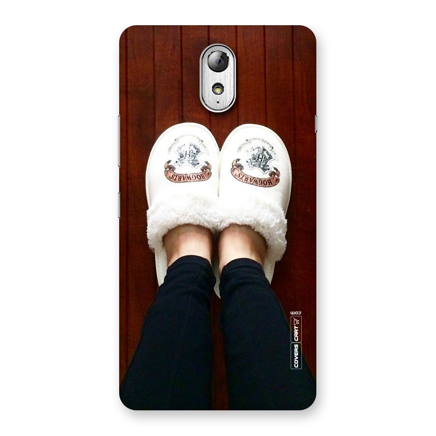White Feets Back Case for Lenovo Vibe P1M