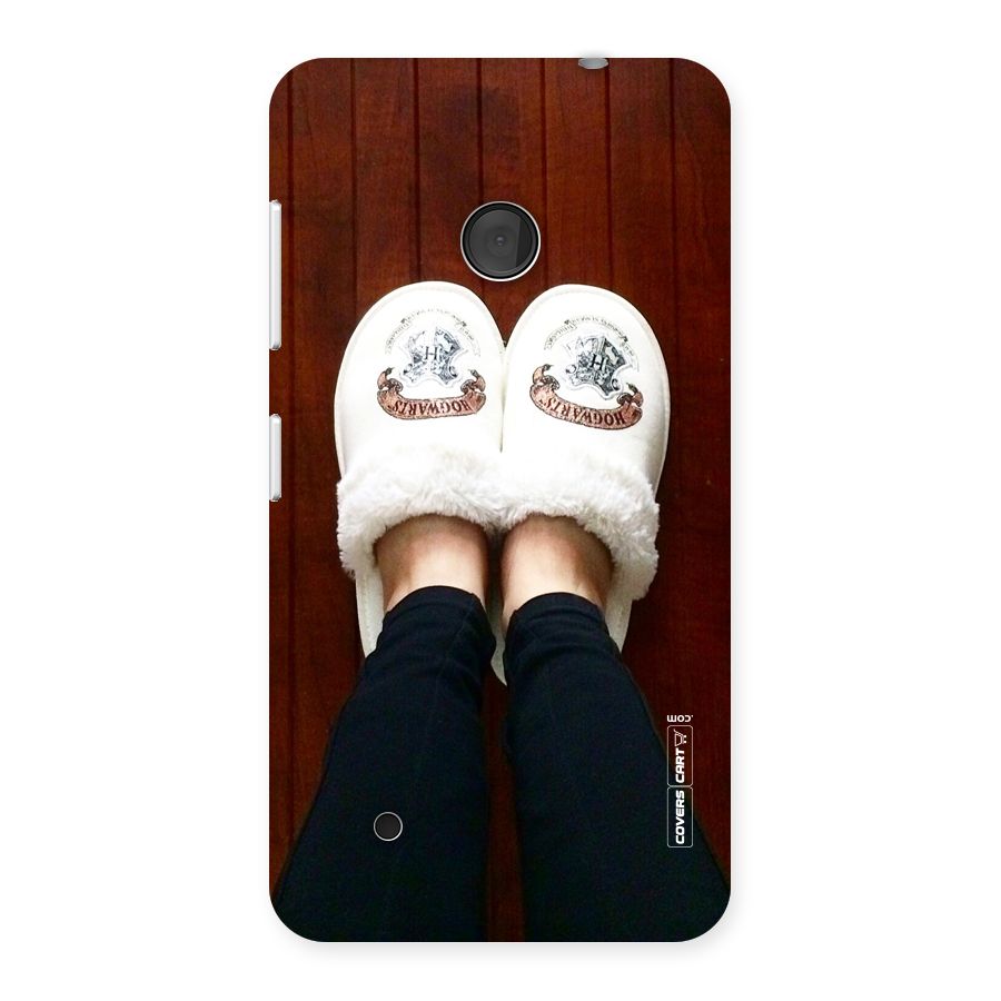 White Feets Back Case for Lumia 530