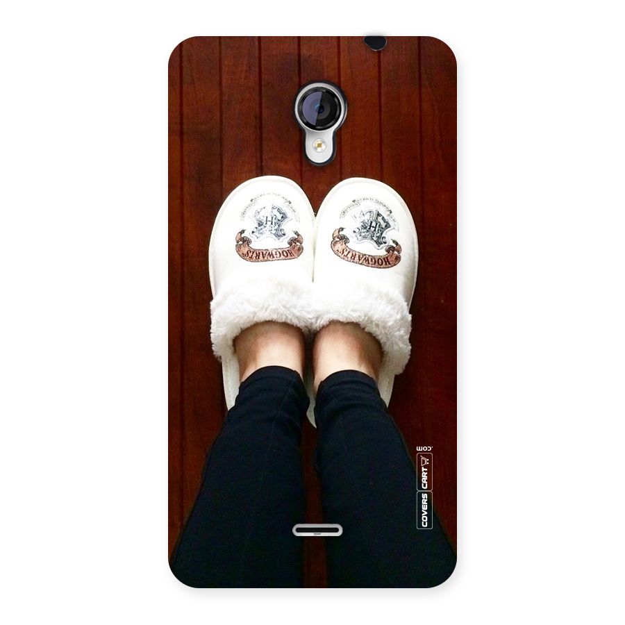 White Feets Back Case for Micromax Unite 2 A106