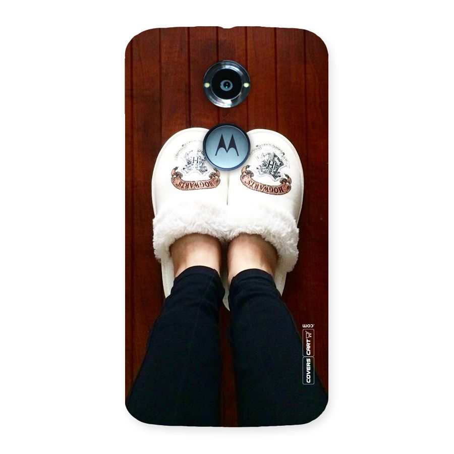 White Feets Back Case for Moto X 2nd Gen