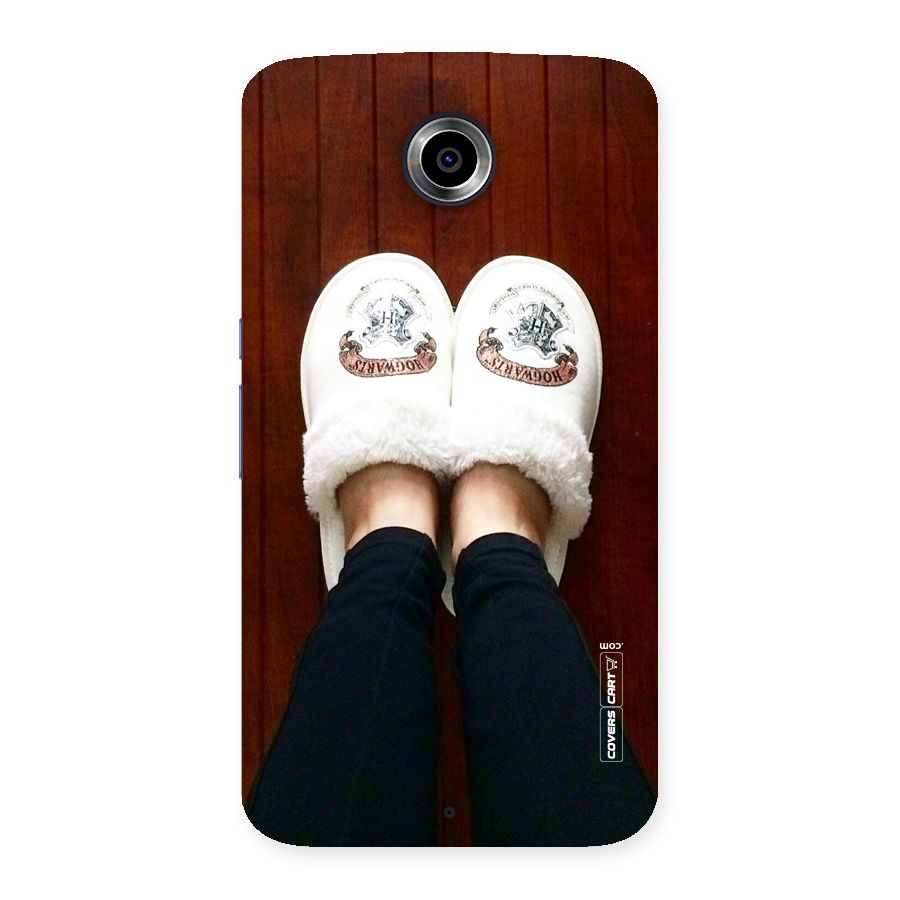 White Feets Back Case for Nexsus 6