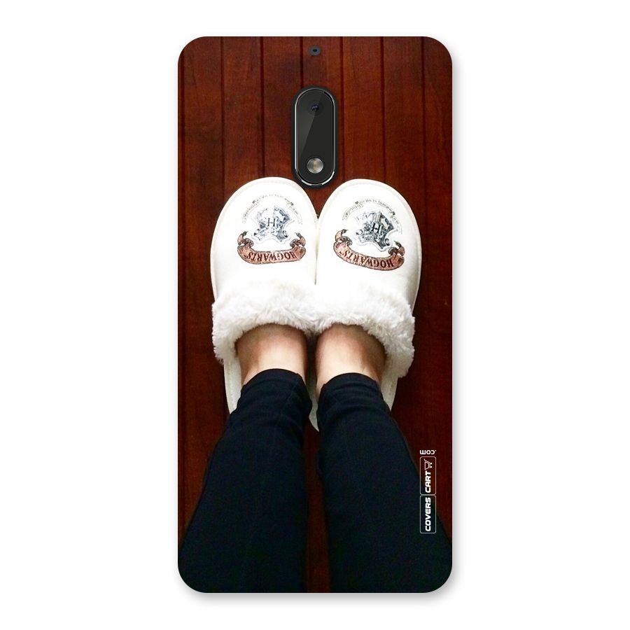 White Feets Back Case for Nokia 6