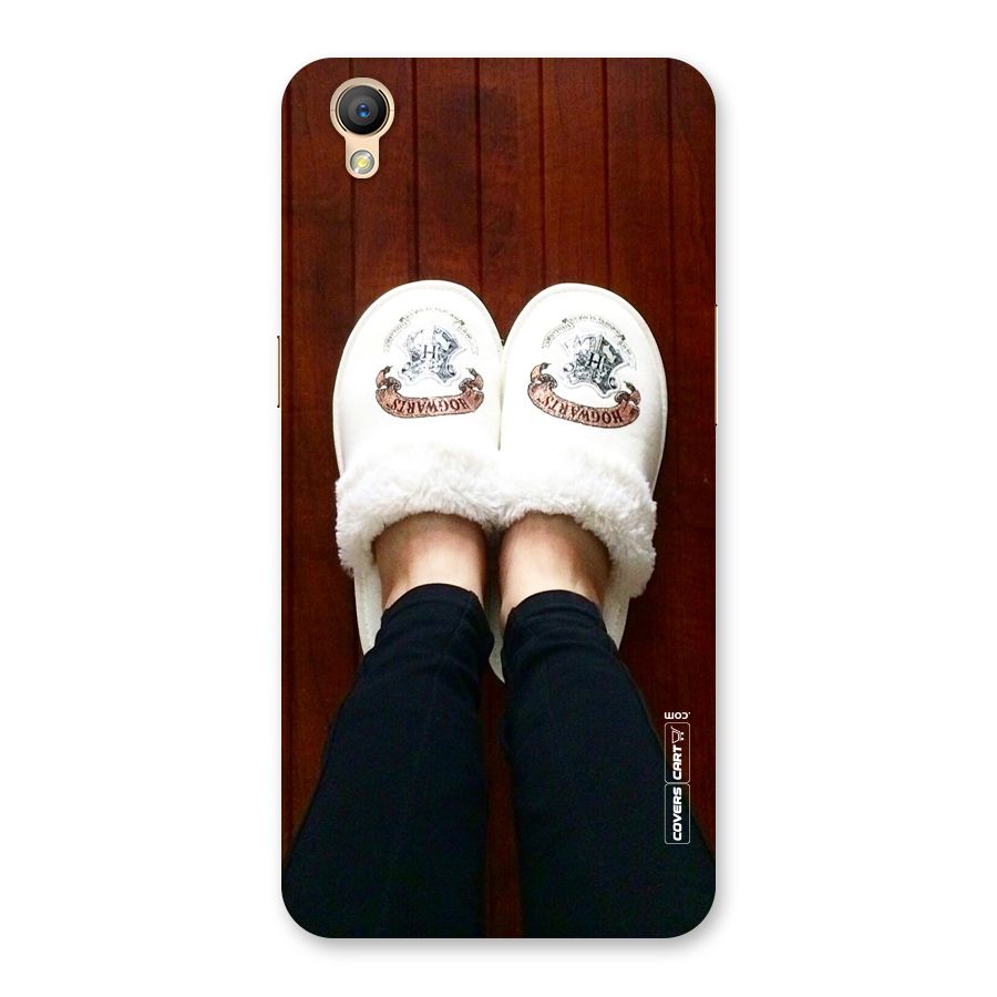 White Feets Back Case for Oppo A37