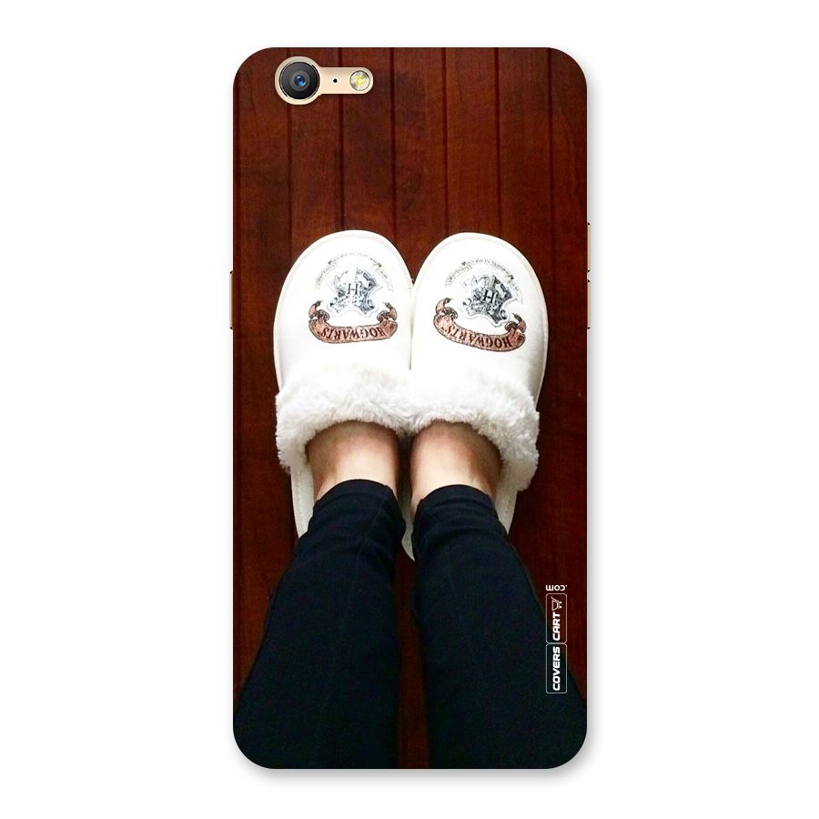 White Feets Back Case for Oppo A57