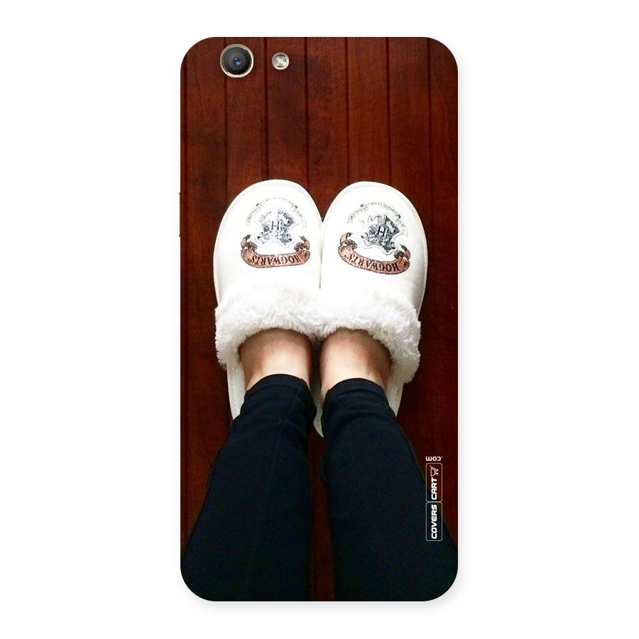 White Feets Back Case for Oppo F1s