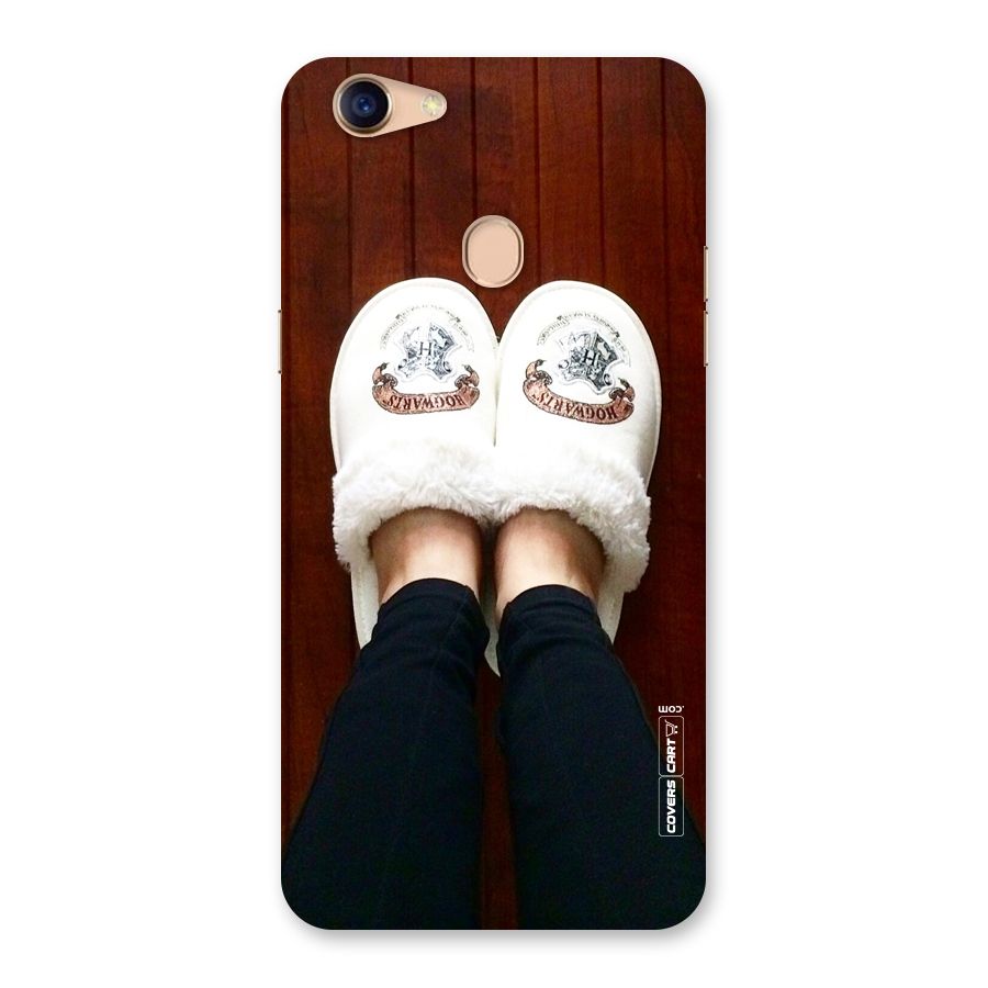 White Feets Back Case for Oppo F5