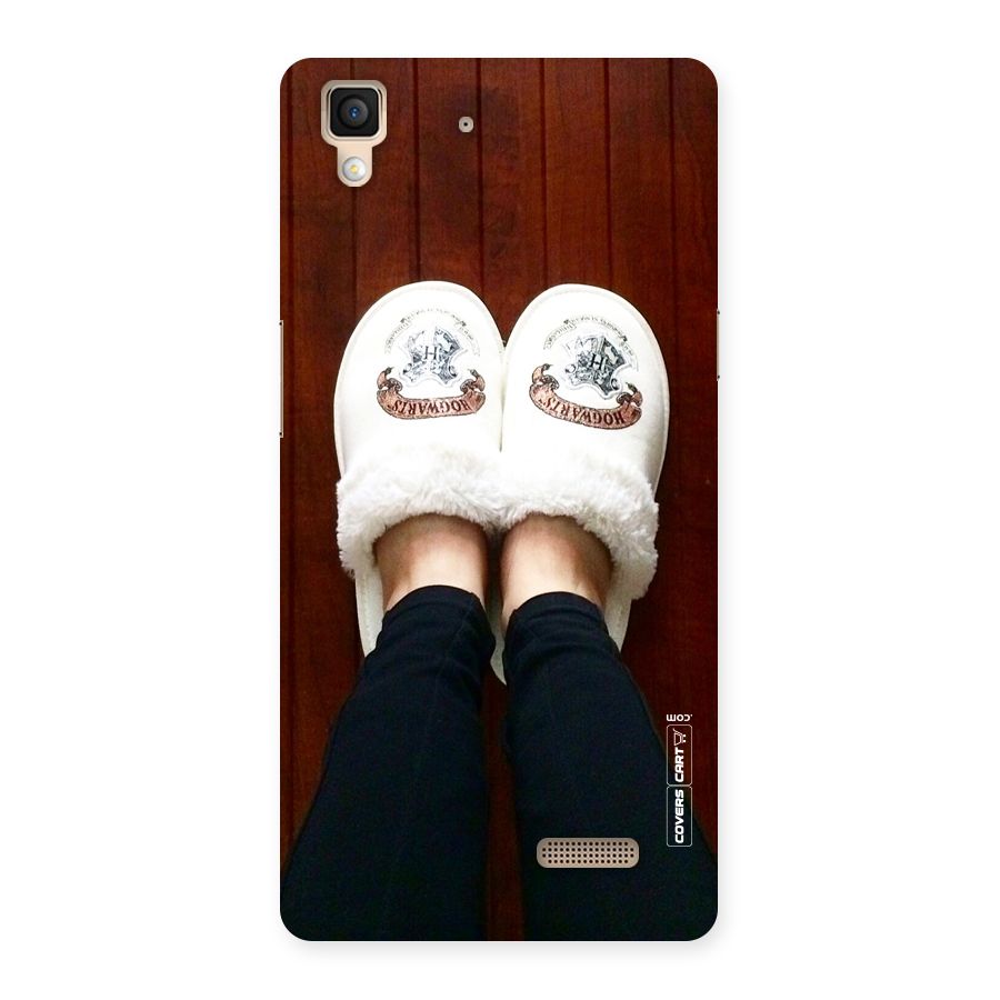 White Feets Back Case for Oppo R7