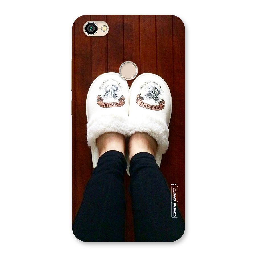 White Feets Back Case for Redmi Y1 2017