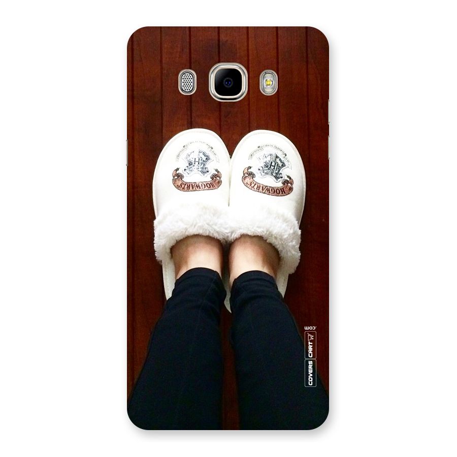 White Feets Back Case for Samsung Galaxy J7 2016