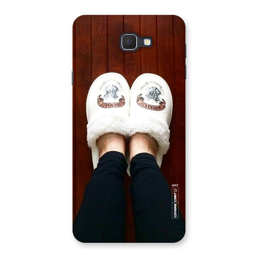 White Feets Back Case for Samsung Galaxy J7 Prime