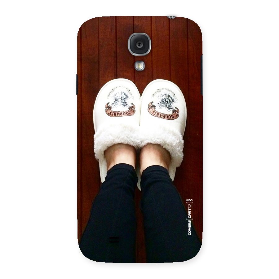 White Feets Back Case for Samsung Galaxy S4