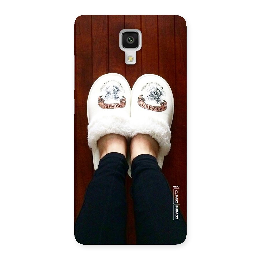 White Feets Back Case for Xiaomi Mi 4