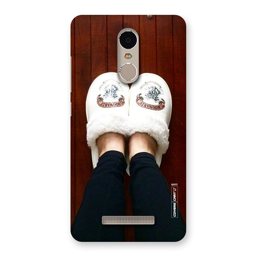 White Feets Back Case for Xiaomi Redmi Note 3