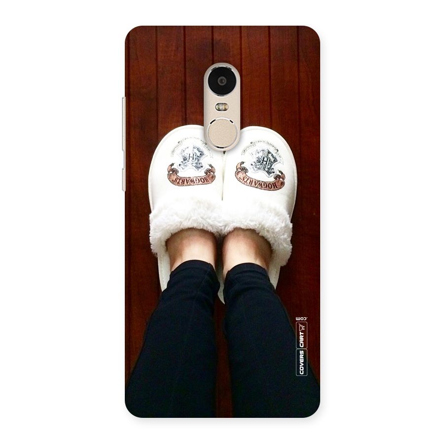 White Feets Back Case for Xiaomi Redmi Note 4