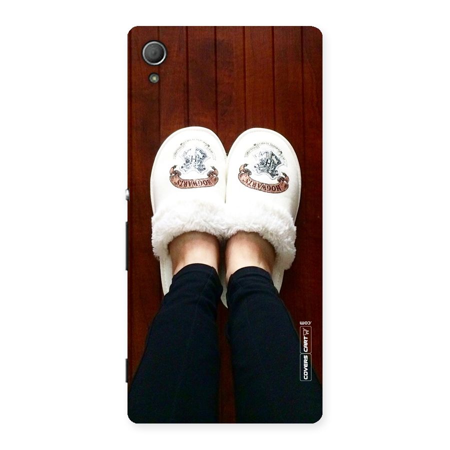 White Feets Back Case for Xperia Z3 Plus