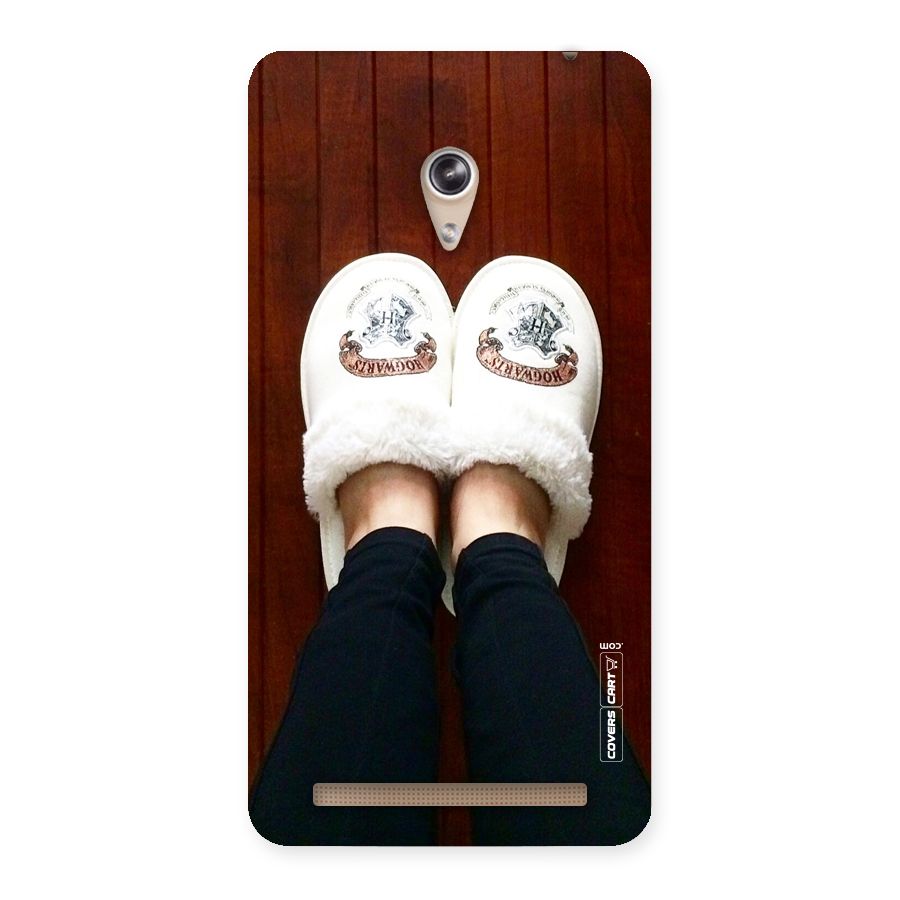 White Feets Back Case for Zenfone 6