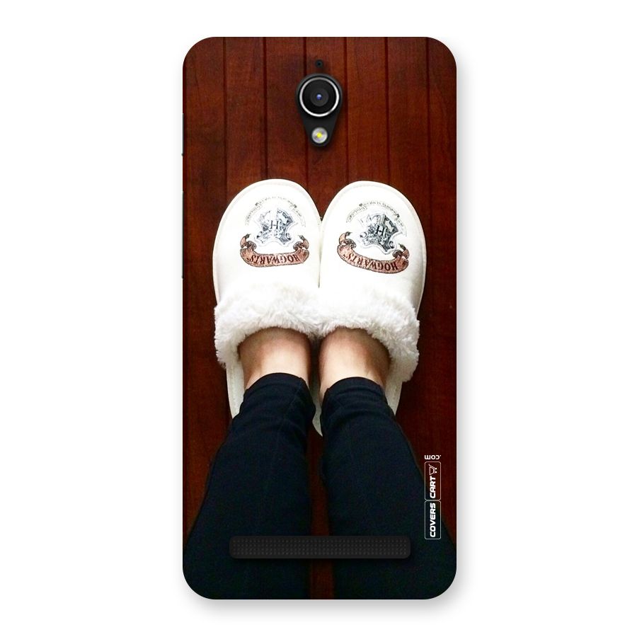 White Feets Back Case for Zenfone Go