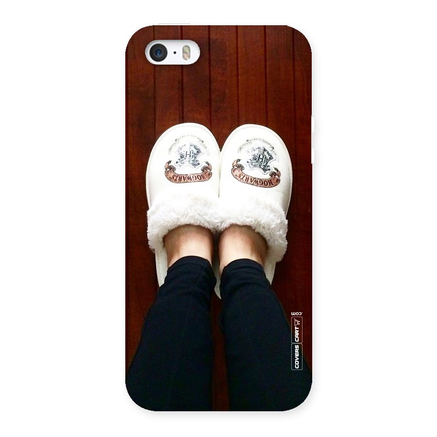 White Feets Back Case for iPhone 5 5S
