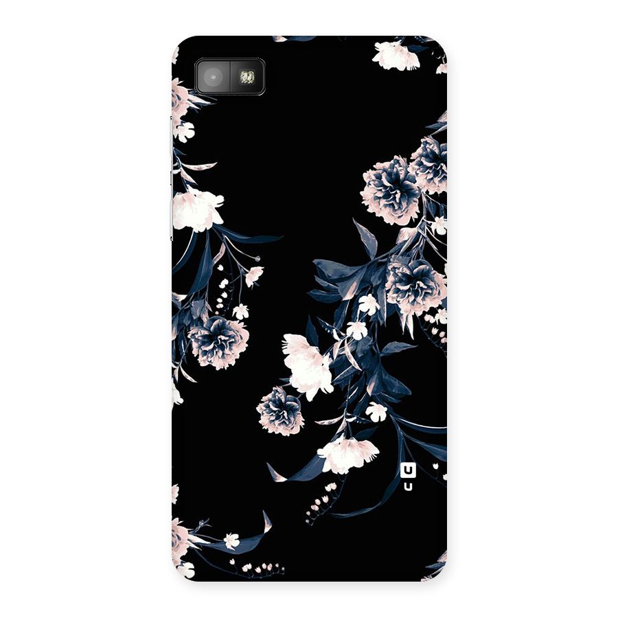 White Flora Back Case for Blackberry Z10