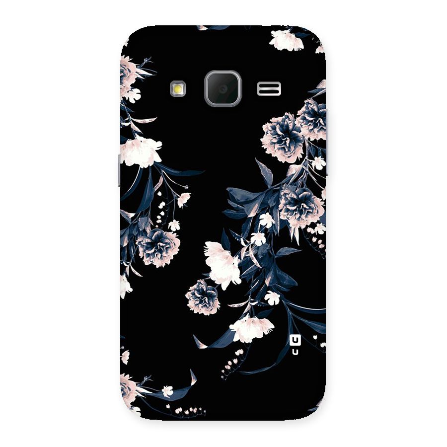 White Flora Back Case for Galaxy Core Prime