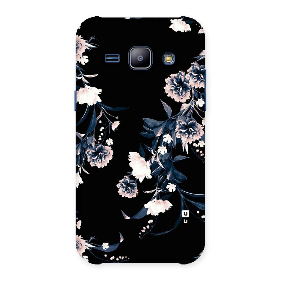 White Flora Back Case for Galaxy J1