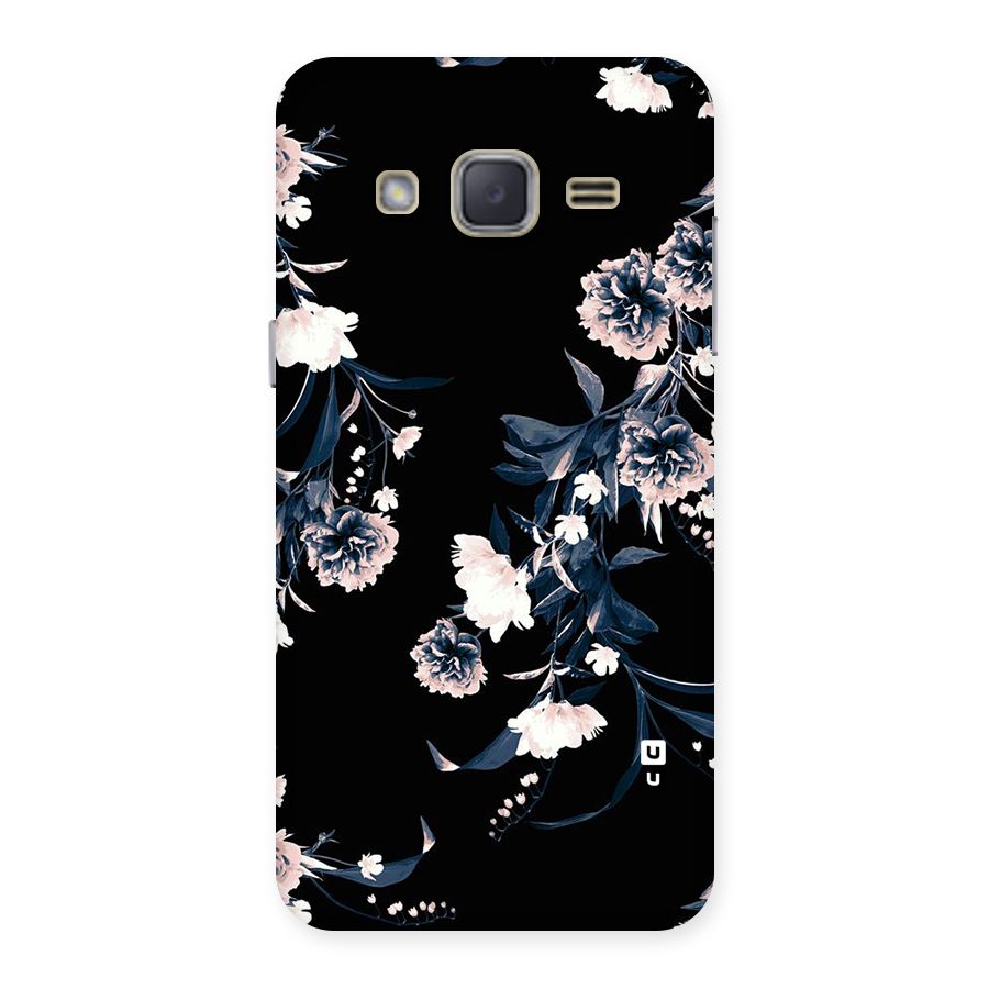 White Flora Back Case for Galaxy J2