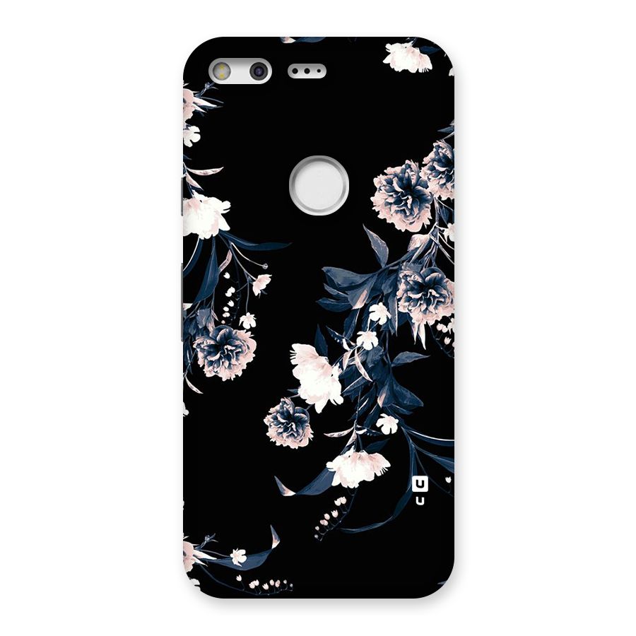 White Flora Back Case for Google Pixel