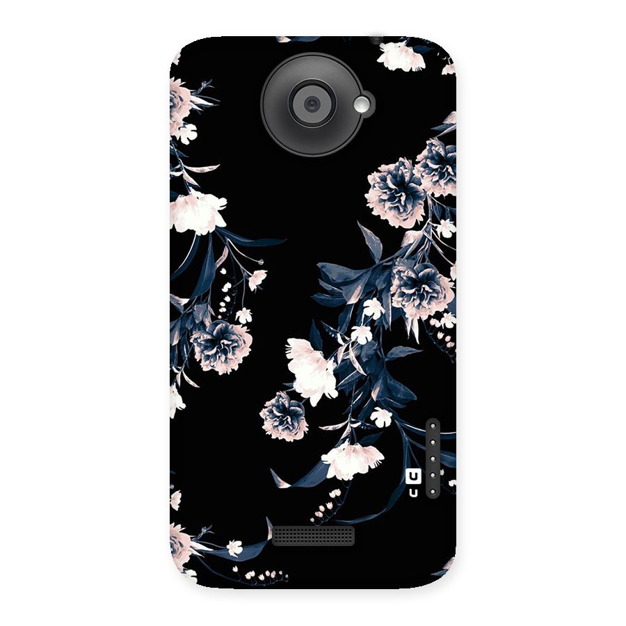 White Flora Back Case for HTC One X