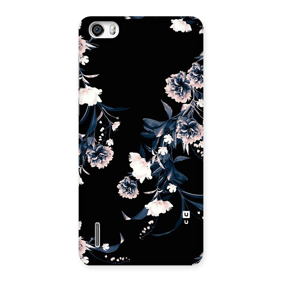 White Flora Back Case for Honor 6
