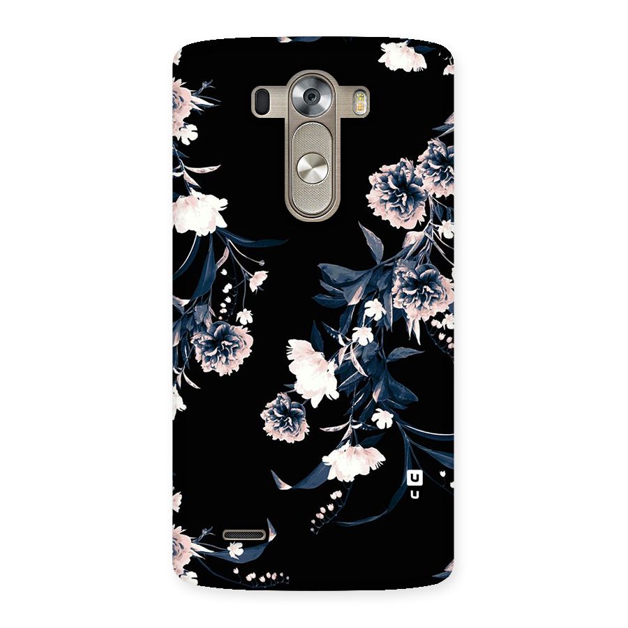 White Flora Back Case for LG G3