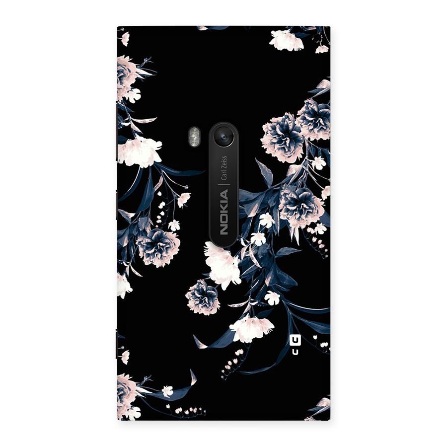 White Flora Back Case for Lumia 920